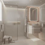 Paquete Aura Morea Monomando + Regadera + Accesorios y Lavabo Helvex AURA-MOREA1 - Imagen 11