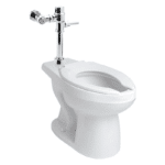 Paquete Institucional Taza NAO + Fluxómetro de Manija 110-38-3.5 + Asiento AF-1 Helvex NAO 1-3.5