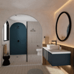 Paquete Obsidiana Santorini Monomandos + Regadera + Accesorios y Lavabo Helvex OB-SANTORINI1 - Imagen 10