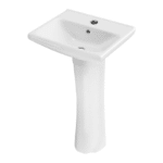 Lavabo de Pedestal Talas con Monomando Quadratta Proyecta LVPTALAS-QA01 - Imagen 3