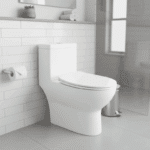 WC One Piece Alargado Blanco Eco Celite Roca 65ECO - Imagen 2