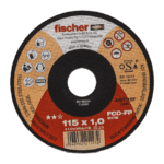 Disco Abrasivo de Corte Extrafino FCD-FP 115x1.0x22.23 Fischer 531709