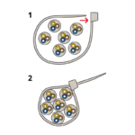 Cincho Plástico Negro 4.8 x 280 mm Bolsa con 100 Piezas Fischer 87495 - Imagen 5