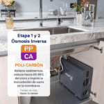 Repuesto Poli-carbón para Purificador de Ósmosis Inversa Aquapur WF-R275 - Imagen 2