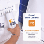 Repuesto Polipropileno 5 micras para Purificador de Agua Avanzado PRO Aquapur WF-R670 - Imagen 2