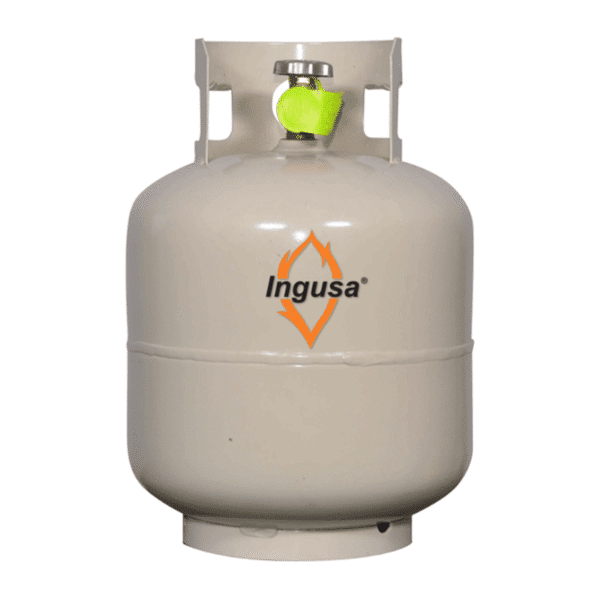 Cilindro Portátil para Gas 9 kg con Válvula Tradicional Ingusa