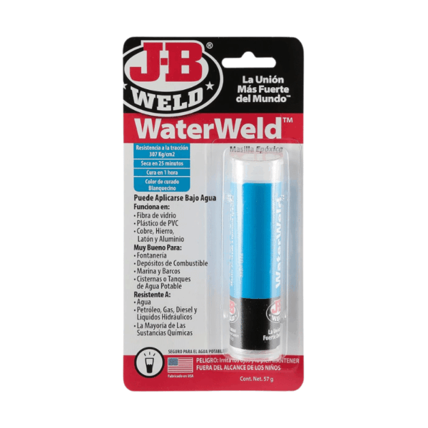 Masilla Epóxica WaterWeld 57g J-B Weld 8277SPA