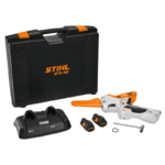Motosierra/Podadora a Batería 10.8V Espada de 6″ Corte de Ramas y Arbustos Incluye 2 Baterías, Cargador y Estuche Stihl GTA 40