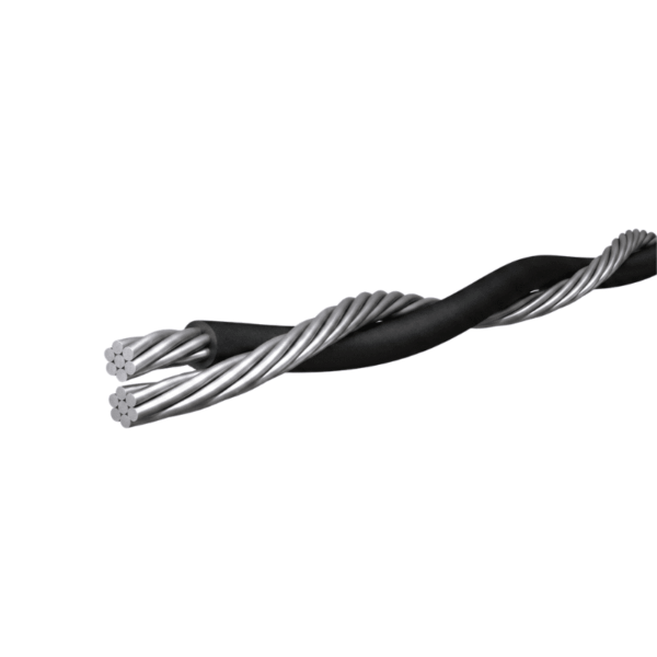 Cable Múltiple de Distribución Aérea (1+1) Calibre 6 AWG 1 Metro IUSA