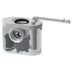 Bomba para Aguas Residuales (Negras) para Instalar Medio Baño Sanitop Up SF027 - Imagen 4