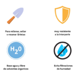 Cemento Plástico Plus 4 Litros ImperRain 58658 - Imagen 3