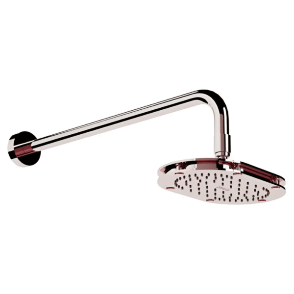 Regadera de Chorro Fijo con Brazo y Chapetón Aura H3005-TR035-AU Helvex