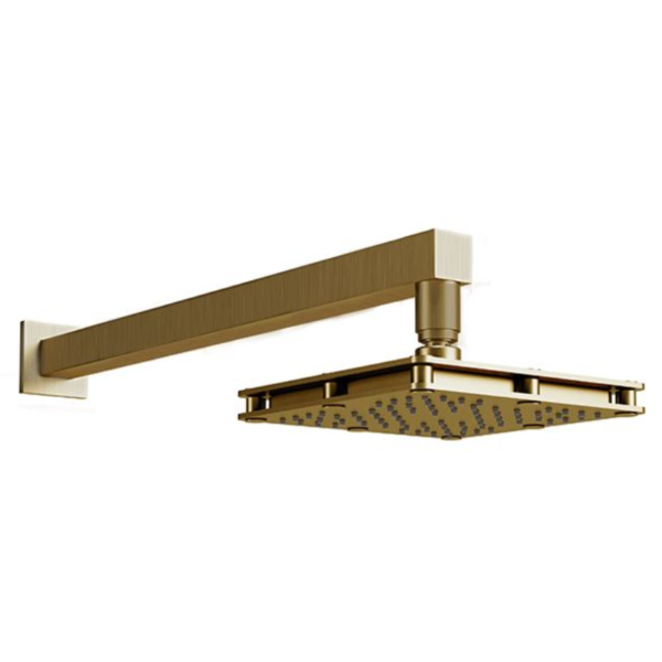 Regadera de Chorro Fijo con Brazo y Chapetón Duna H3006-TR036-DN Helvex